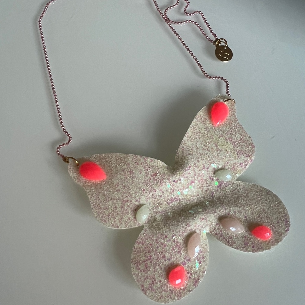 Butterfly 🦋 felt necklace